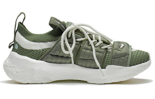 Кроссовки x jackie chan kungfu zen легкие туфли Li-Ning, зеленый — фото 2