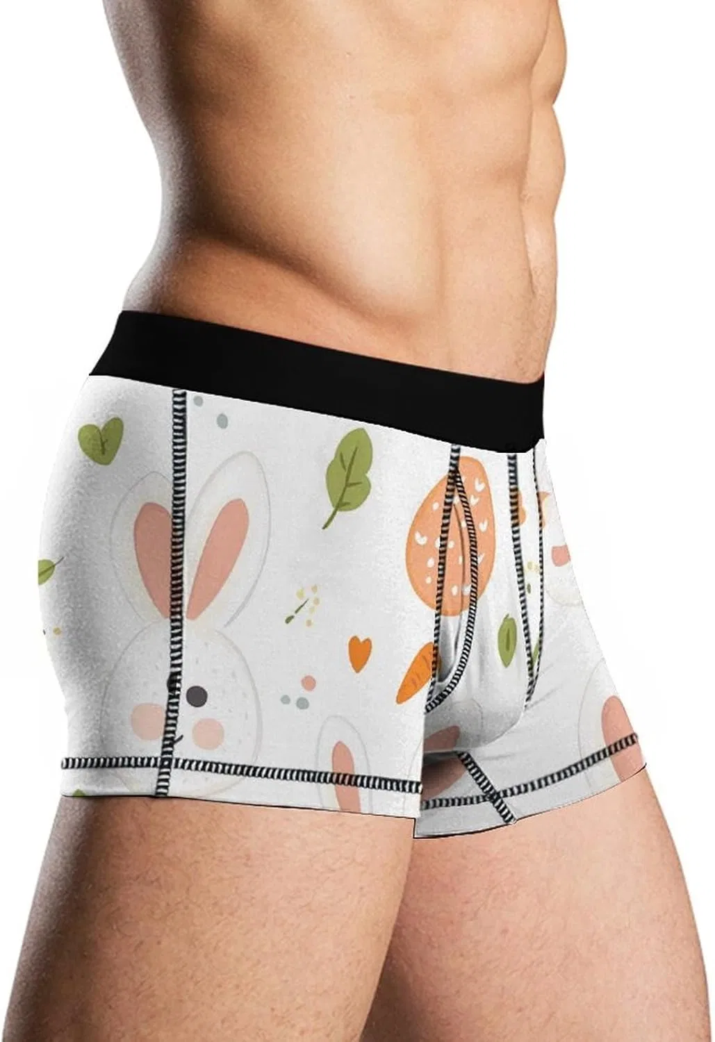 Боксеры Bunnies Carrot Easter Eggs Funny Soft, Style — фото 4