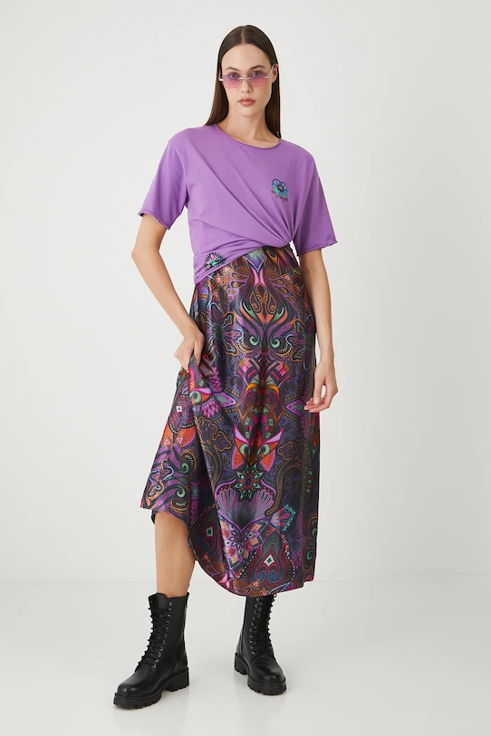 

Хлопковая футболка Medicine, фиолетовый