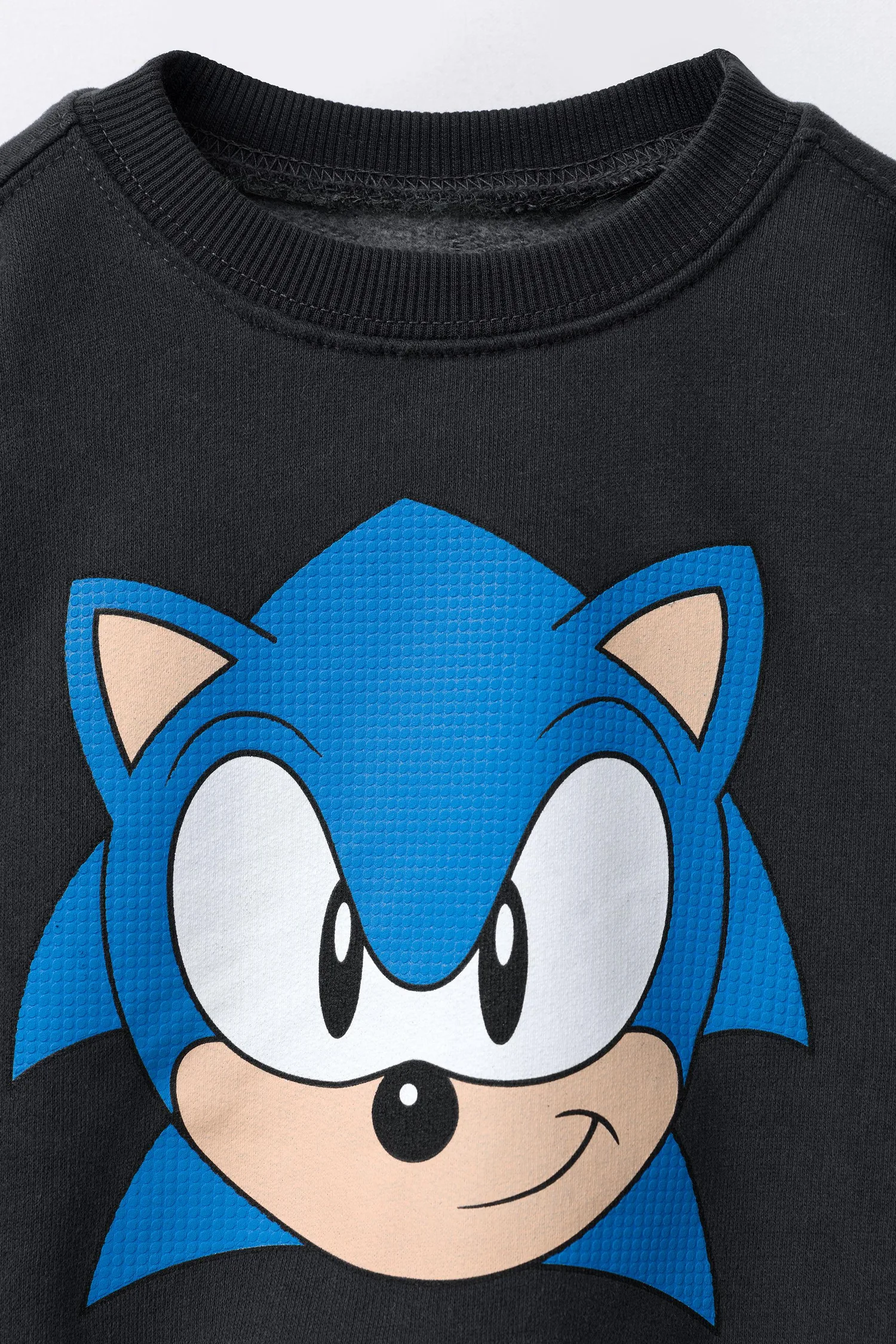 Толстовка sonic sega Zara, антрацитово-серый — фото 3