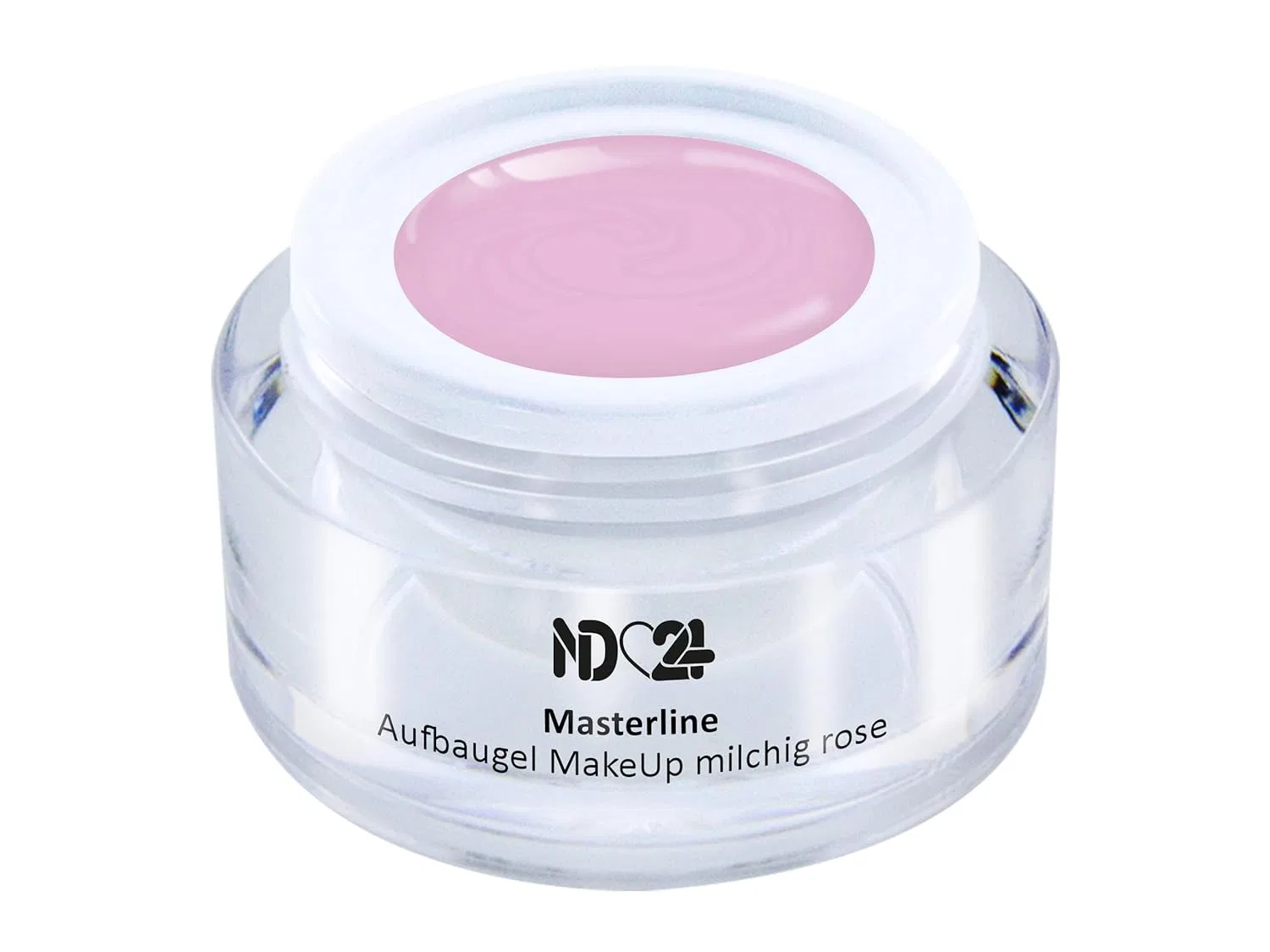 Камуфлирующий гель для наращивания Masterline Makeup Milk Rose Nude, 30 мл Nd24 Naildesign, Makeup - Milky Rose