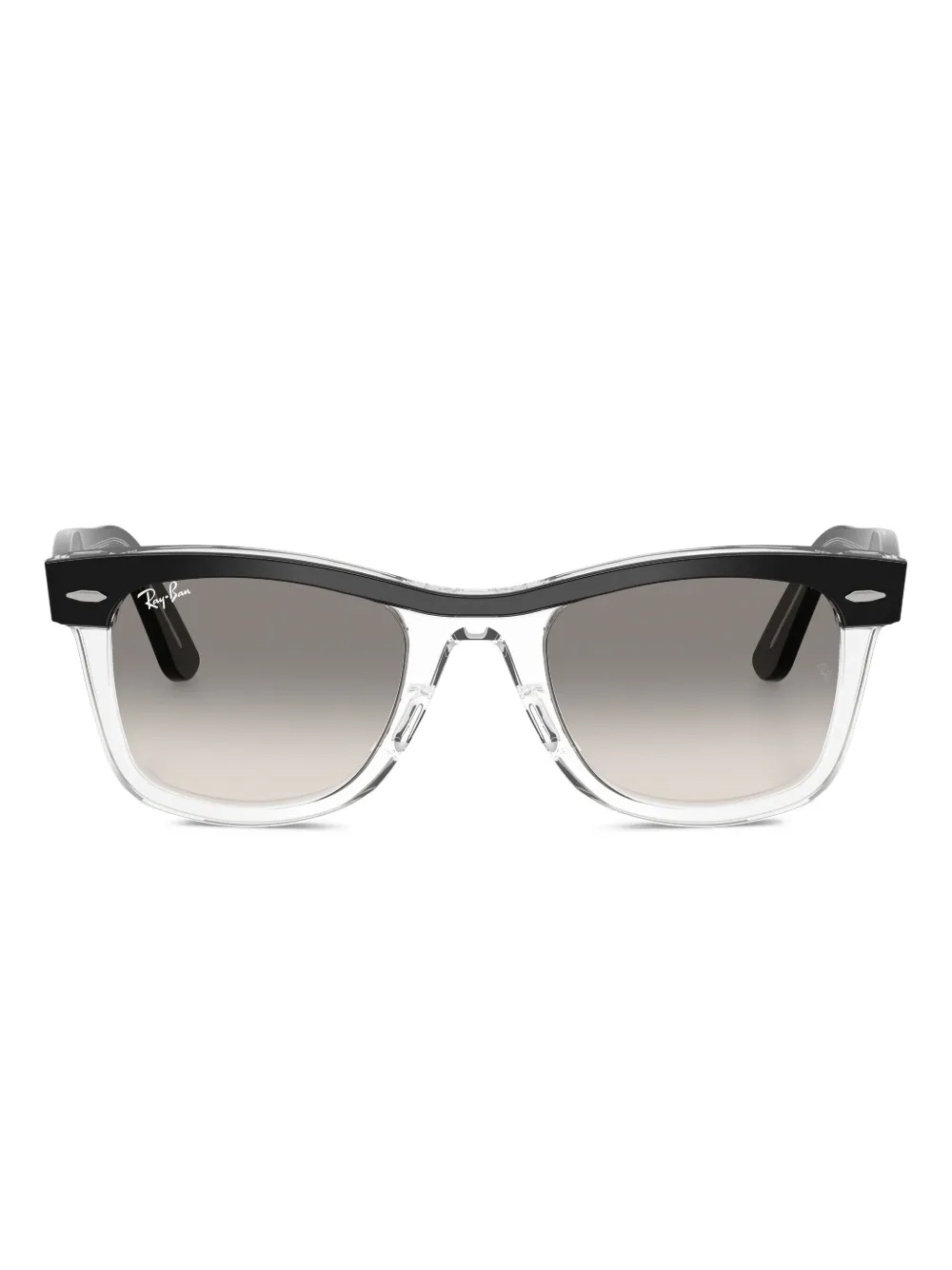 

Солнцезащитные очки в квадратной оправе Ray-Ban, черный