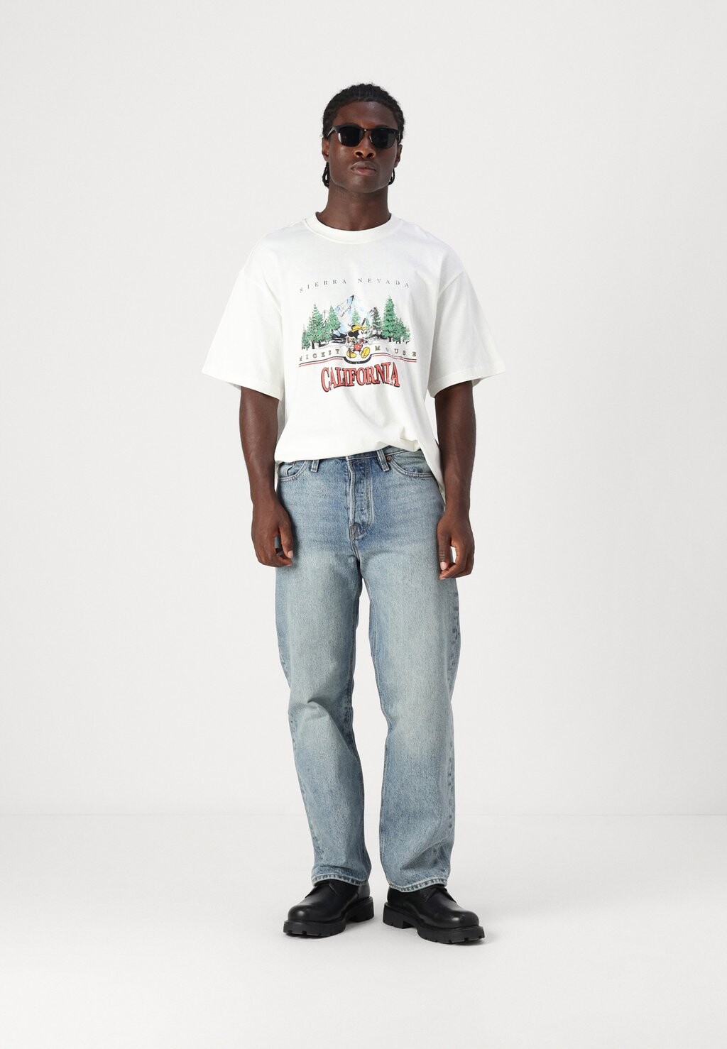 

Джинсы свободного кроя JJIEDDIE JJCOOPER Jack & Jones, синий деним