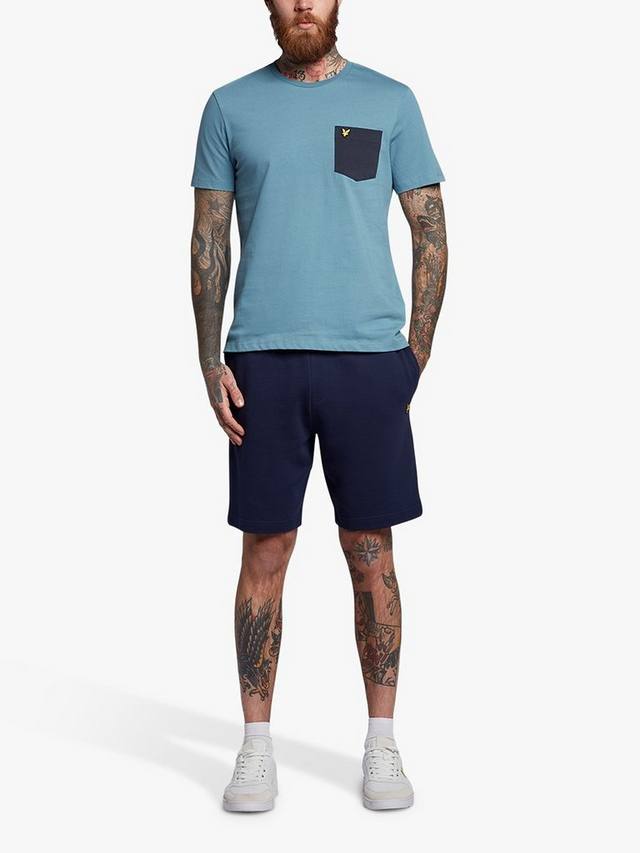 

Спортивные шорты Lyle & Scott, темно-синий