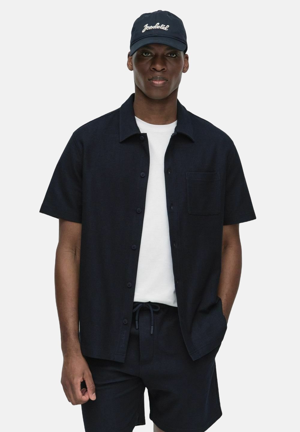

Рубашка ARCHER SHORT SLEEVED BONDELID, синий
