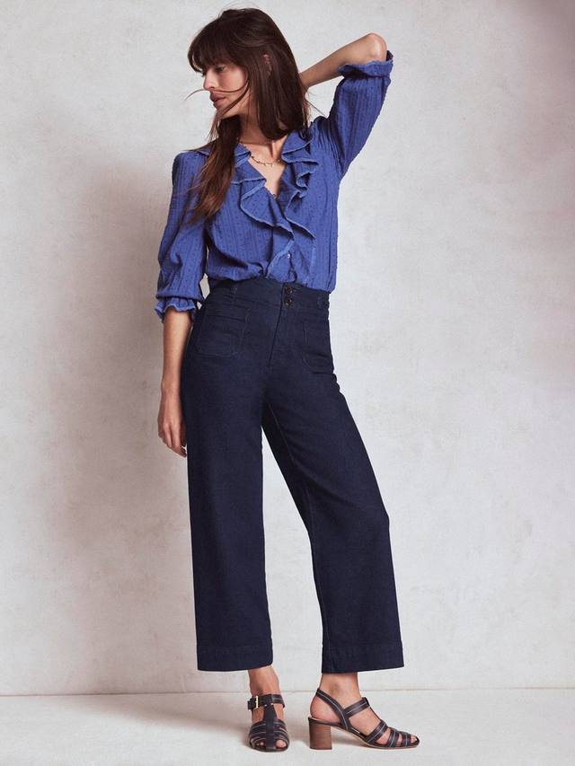 

Джинсы с накладными карманами Primrose Boden, Indigo Braid