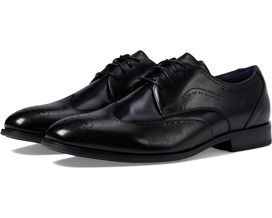 

Оксфорды Stacy Adams Brayden Wing Tip Lace-Up, черный