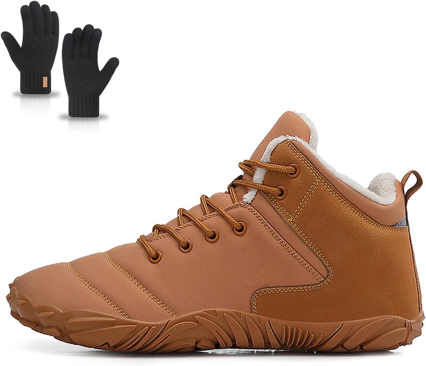 

Зимние Ботинки для Женщин и Мужчин, Осень 2025, Водонепроницаемые Трекинговые Обувь с Широким Носком, Кроссовки для Ходьбы Generic, желтый