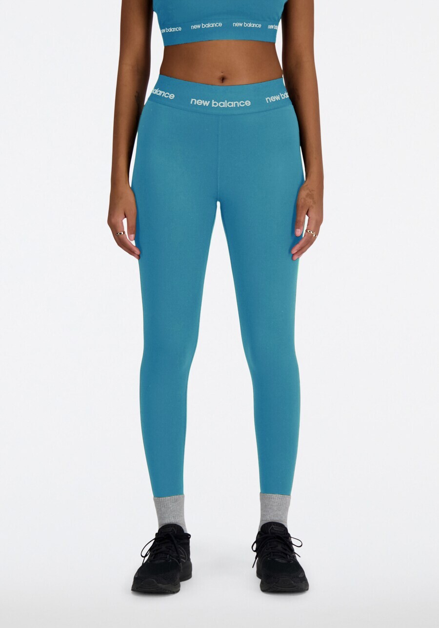 

Леггинсы new balance Skinny Workout Pants Sleek 25, светло-синий