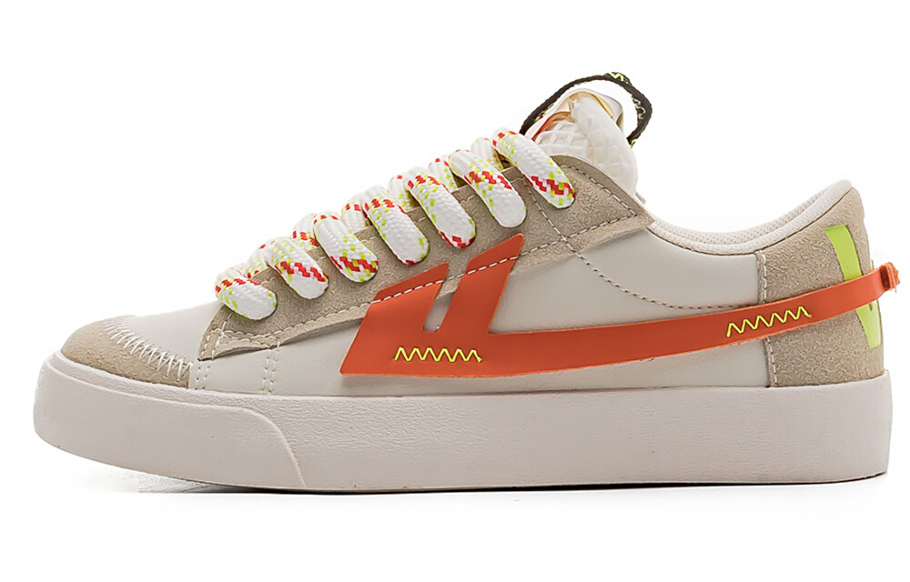 

Кроссовки WARRIOR Skateboarding Shoes Unisex Low-top, белый/черный