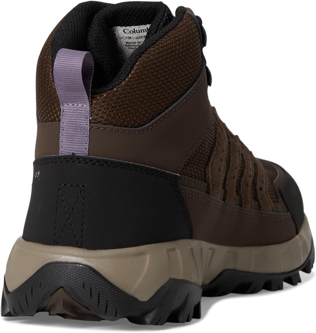 Водонепроницаемые мужские кроссовки Columbia Strata Trail Mid, Cordovan/Granite Purple — фото 2