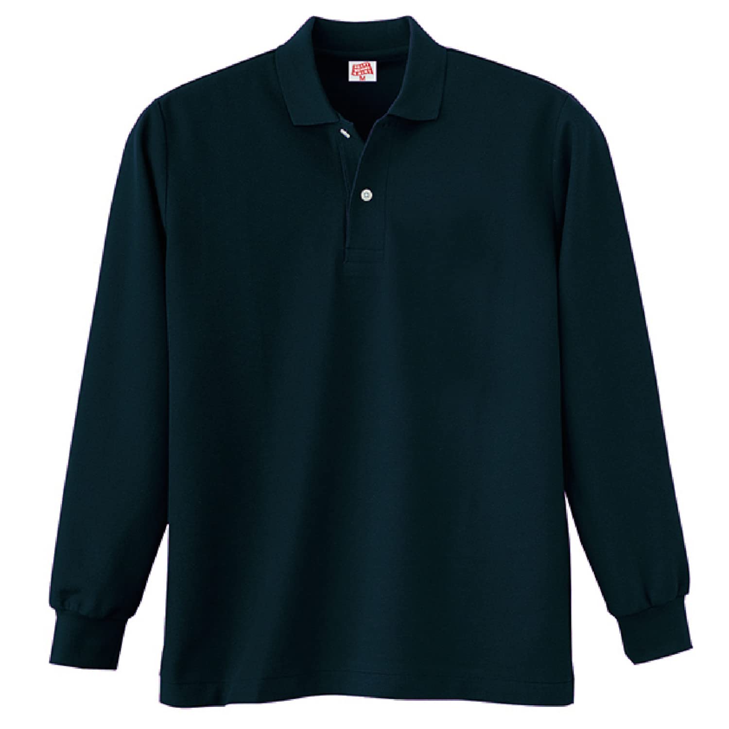 

Поло Oguraya POLOIZM 210-80-S из плотной ткани с длинными рукавами, черное, размер S Kokuraya