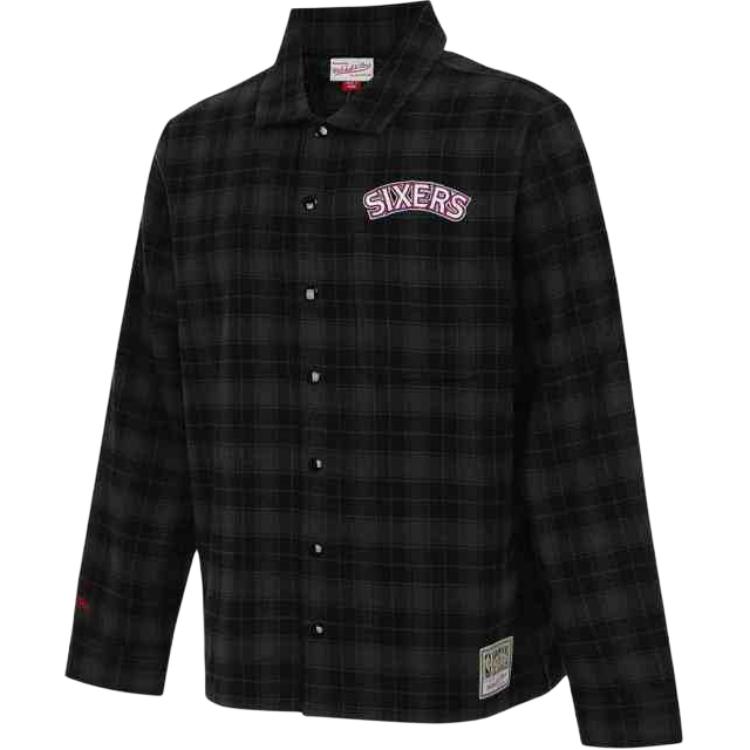 

Mitchell Ness Рубашка Mitchell & Ness x NBA Philadelphia 76ers мужская black