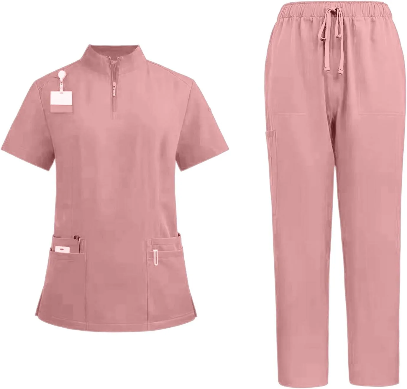 

Мужской комплект Wenkomg1: топ и карго с множеством карманов