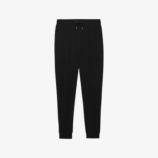 

Брюки спортивные Reiss Premier на резинке с кулиской, черный