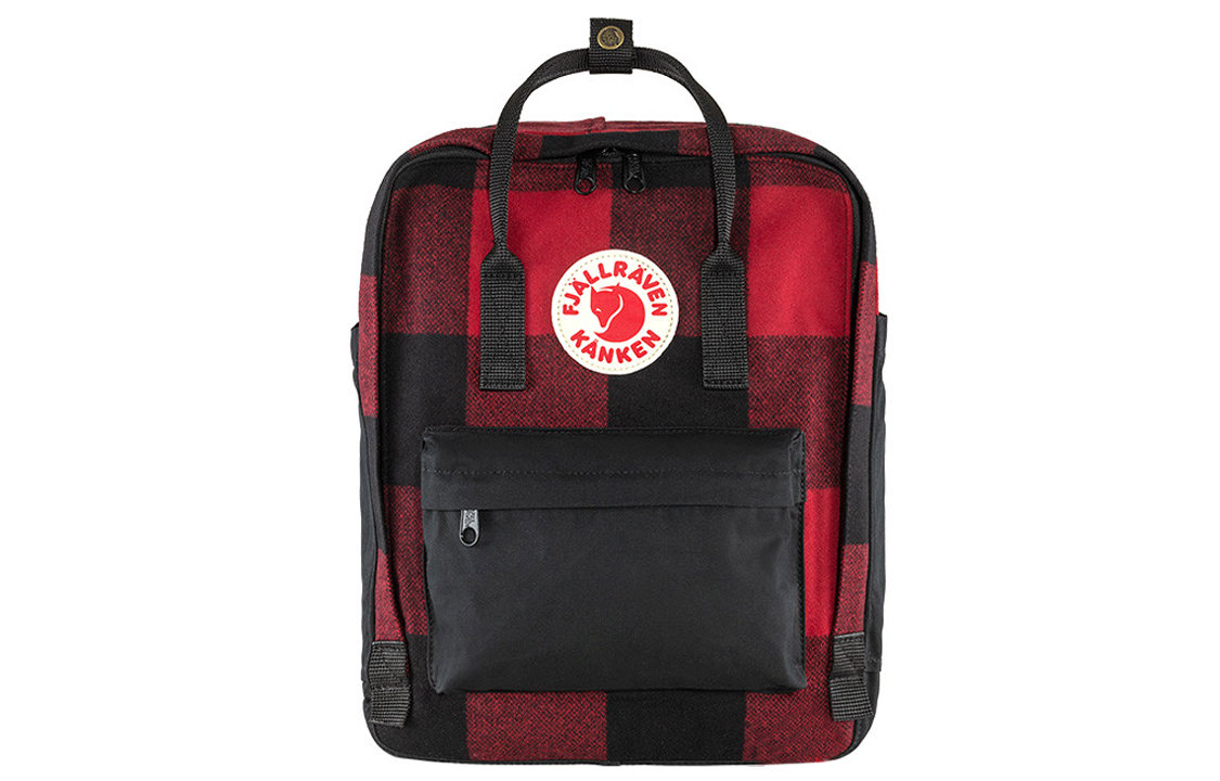 

Fjallraven Экологичная шерстяная сумка через плечо унисекс красно-черная, Red Black