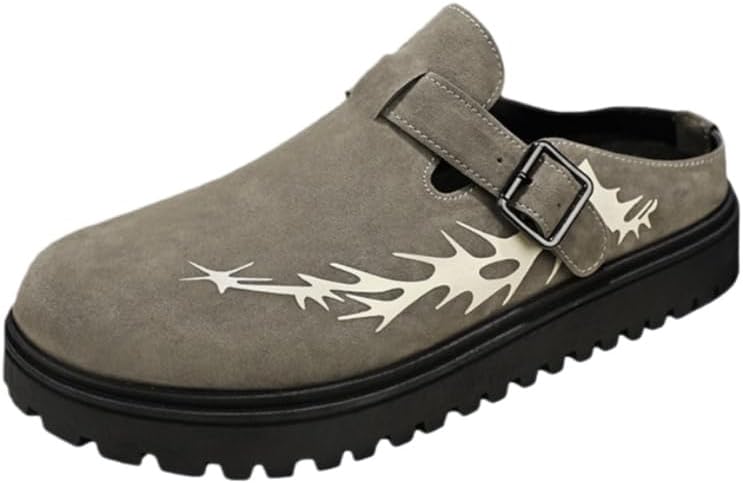 

Мужские однослойные слипоны - модная и повседневная мужская обувь - подходит для активного отдыха и ежедневных поездок Clolinde, хаки