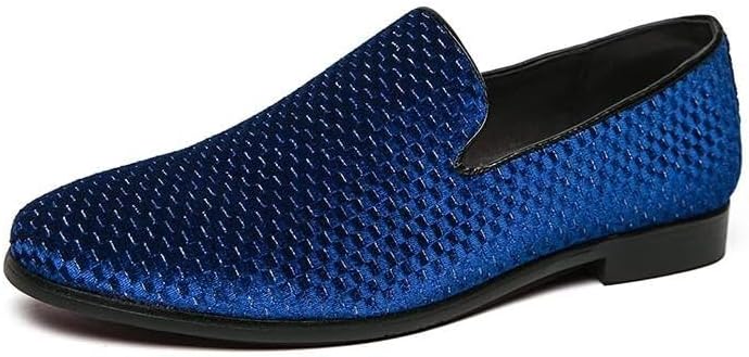 

Мужские мокасины WAOLSU слипоны повседневные туфли для вождения, синий