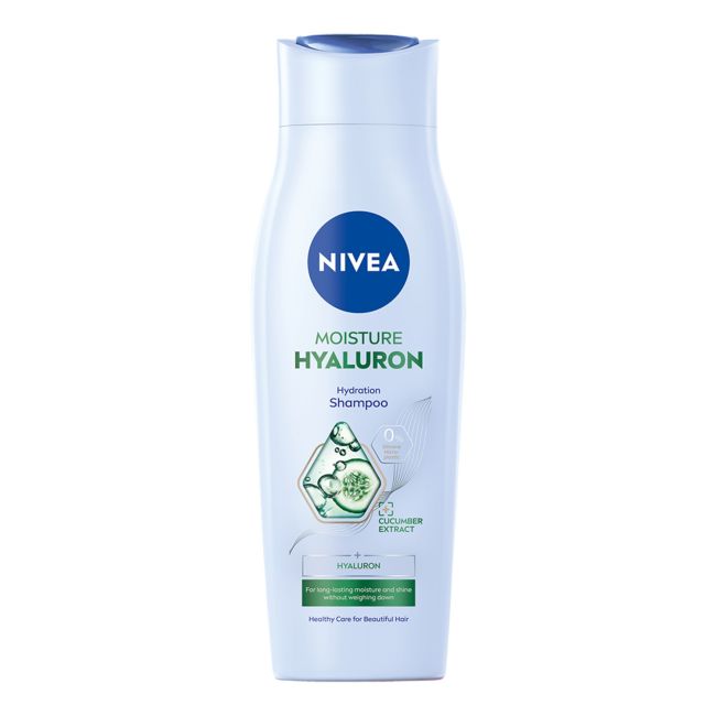 

Увлажняющий шампунь для волос с гиалуроном Nivea, 250 мл