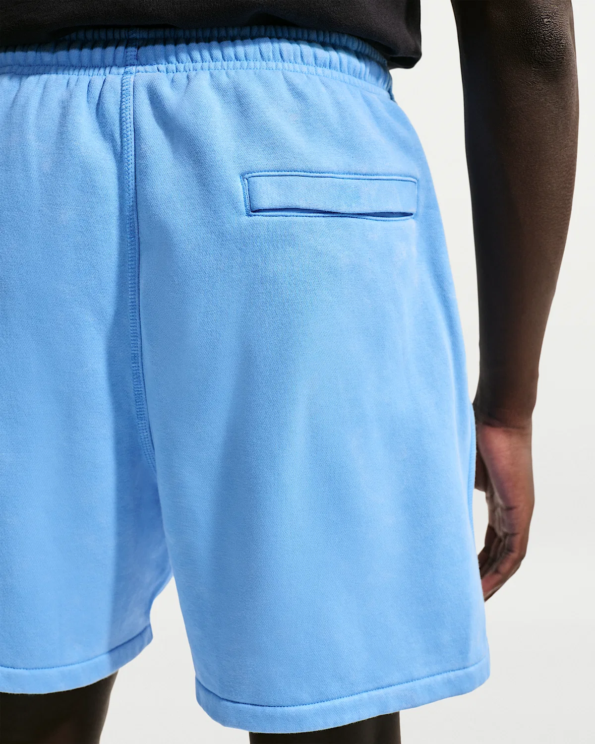 Мужские флисовые шорты Nike Club, University Blue/University Blue — фото 3