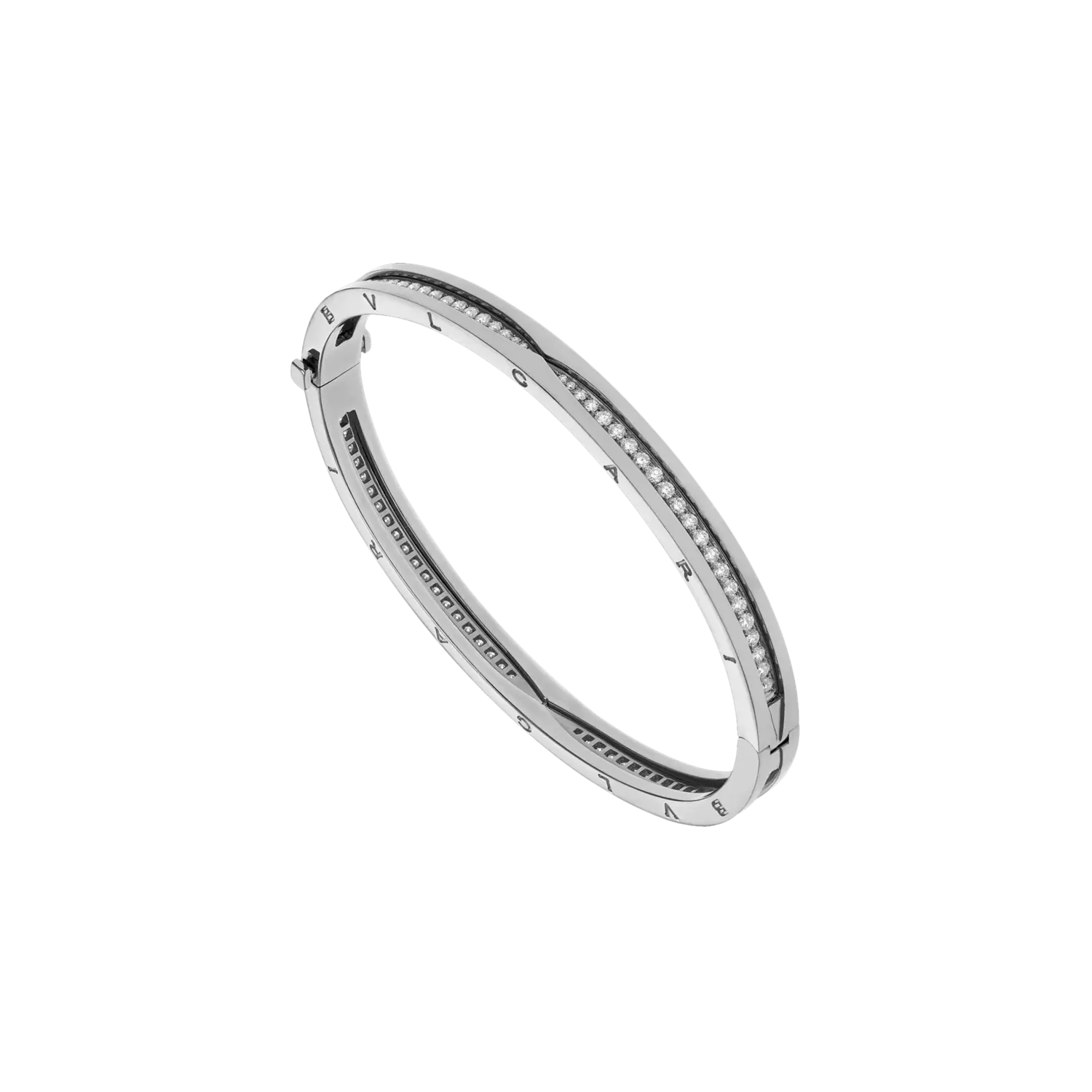 

Браслет Bulgari B.zero1 из белого золота с бриллиантовым паве