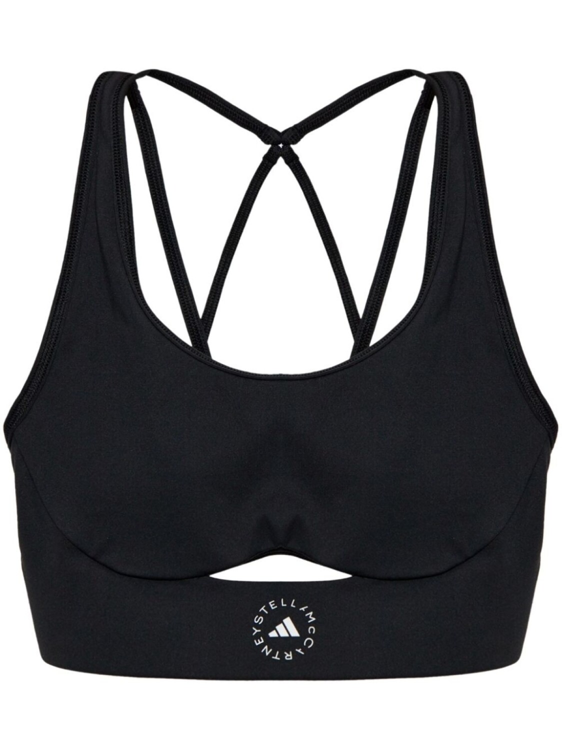 

Adidas by Stella McCartney спортивный бюстгальтер с бретельками, черный