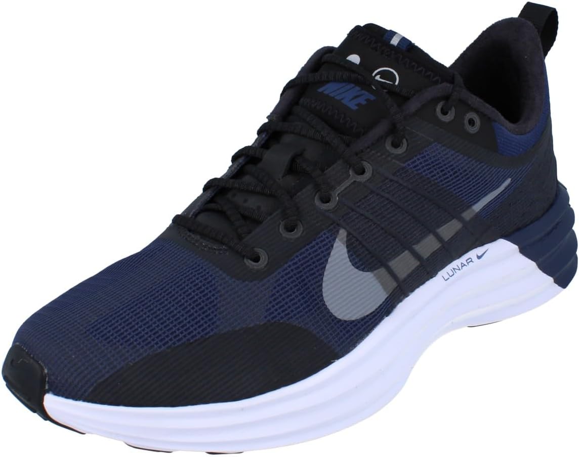 

Мужские кроссовки Nike Lunar Roam (HM0713-001) (HM0713-001, цвет: черный/серебристый с отражающим эффектом, темно-синий с белым), Black Reflect Silver 001