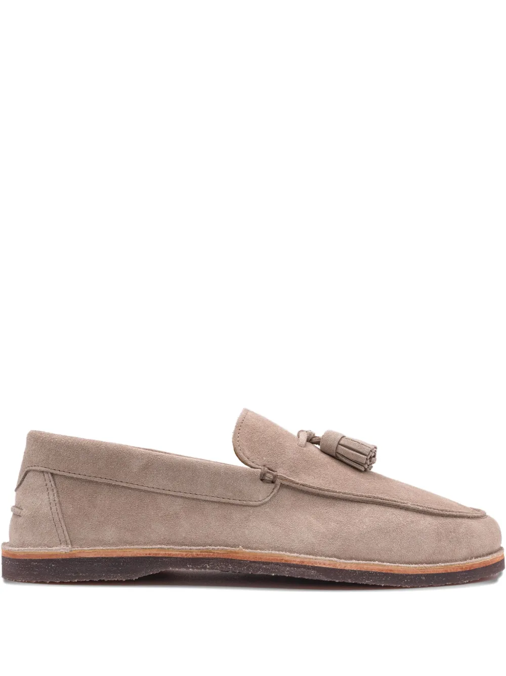 

Лоферы с кисточками Brunello Cucinelli, коричневый