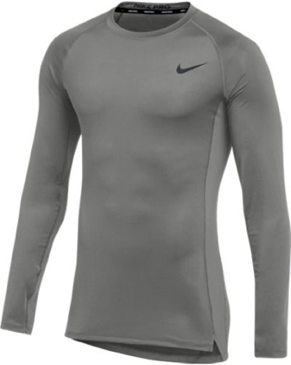 

Мужская тренировочная футболка Nike Pro Fitted с длинным рукавом, Grey