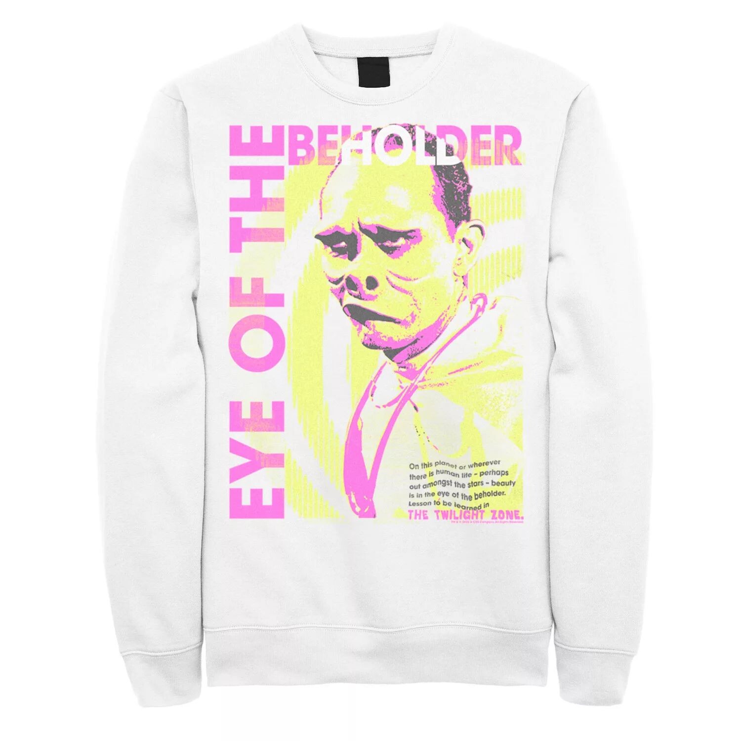 

Мужская толстовка с держателем The Twilight Zone Eye Of The Be Holder Licensed Character