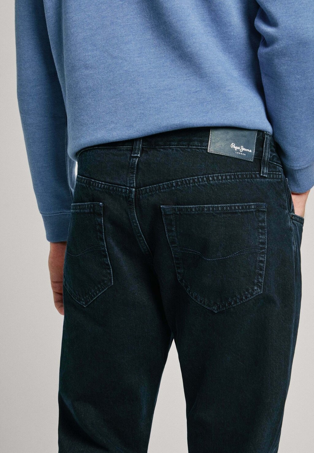

Джинсы прямого кроя Pepe Jeans, синий деним