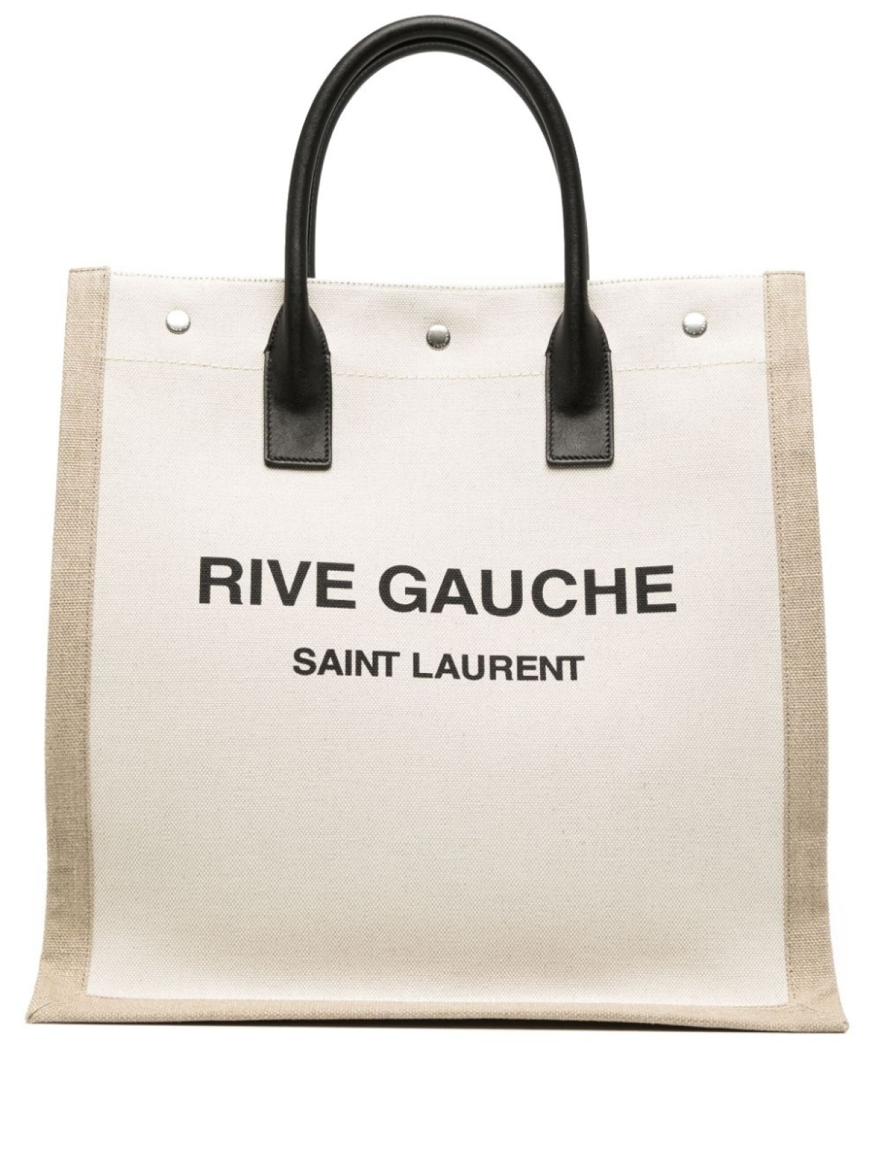 

Saint Laurent сумка-тоут Rive Gauche North/South, нейтральный цвет