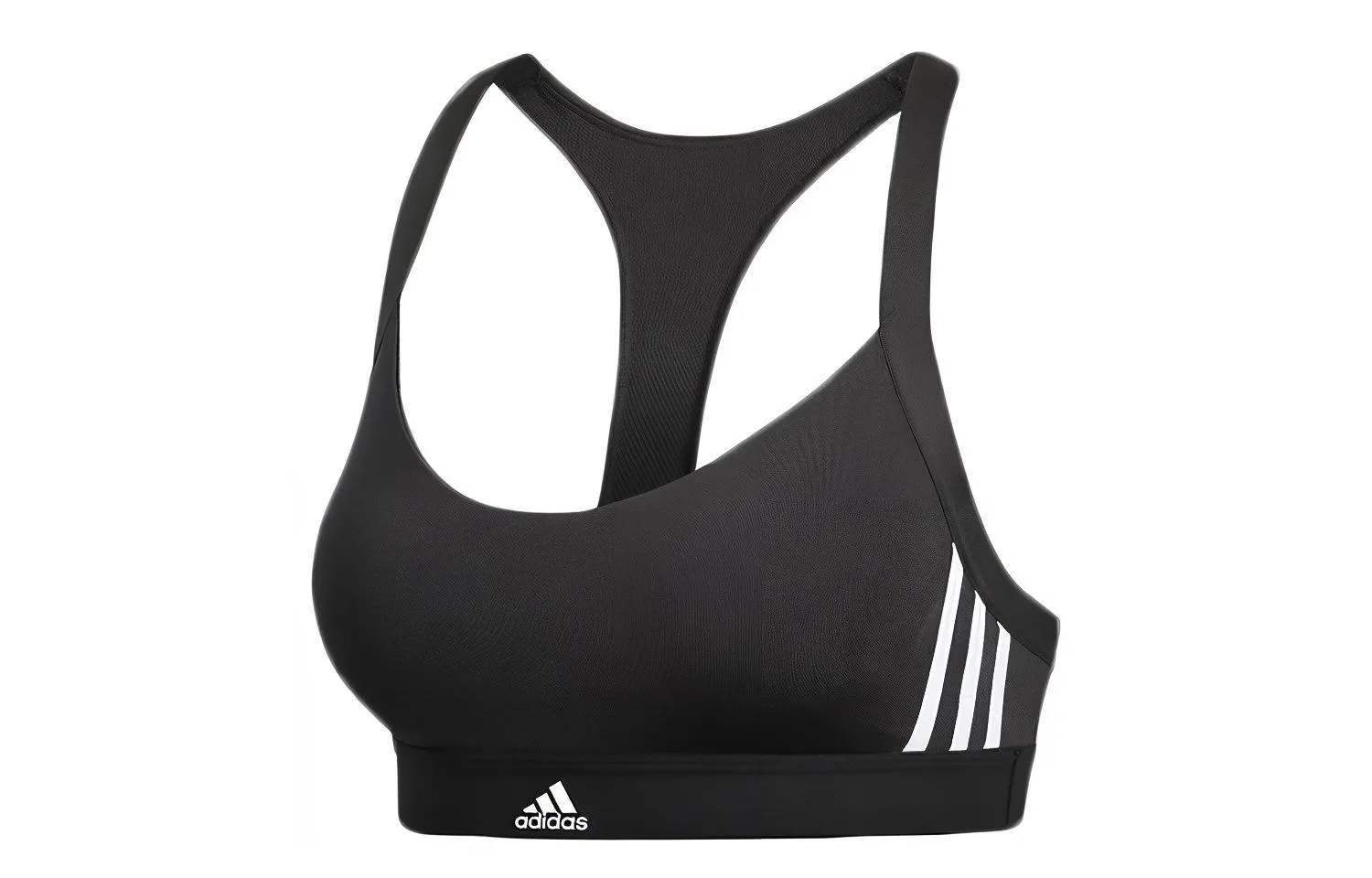 Adidas Бюстгальтер All Me 3-Stripes черный