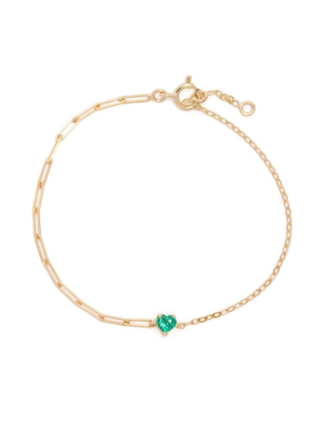 

Браслет Collier из желтого золота с изумрудом Yvonne Léon, золотой