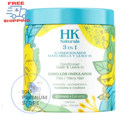 

Увлажняющее средство HK Naturals с ароматом банана, 13 унций