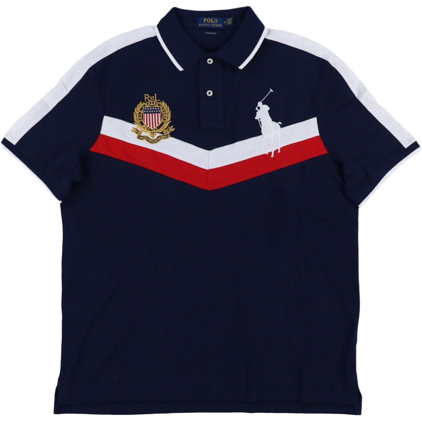 Polo Ralph Lauren Поло SS24 мужское морской синий — фото 3