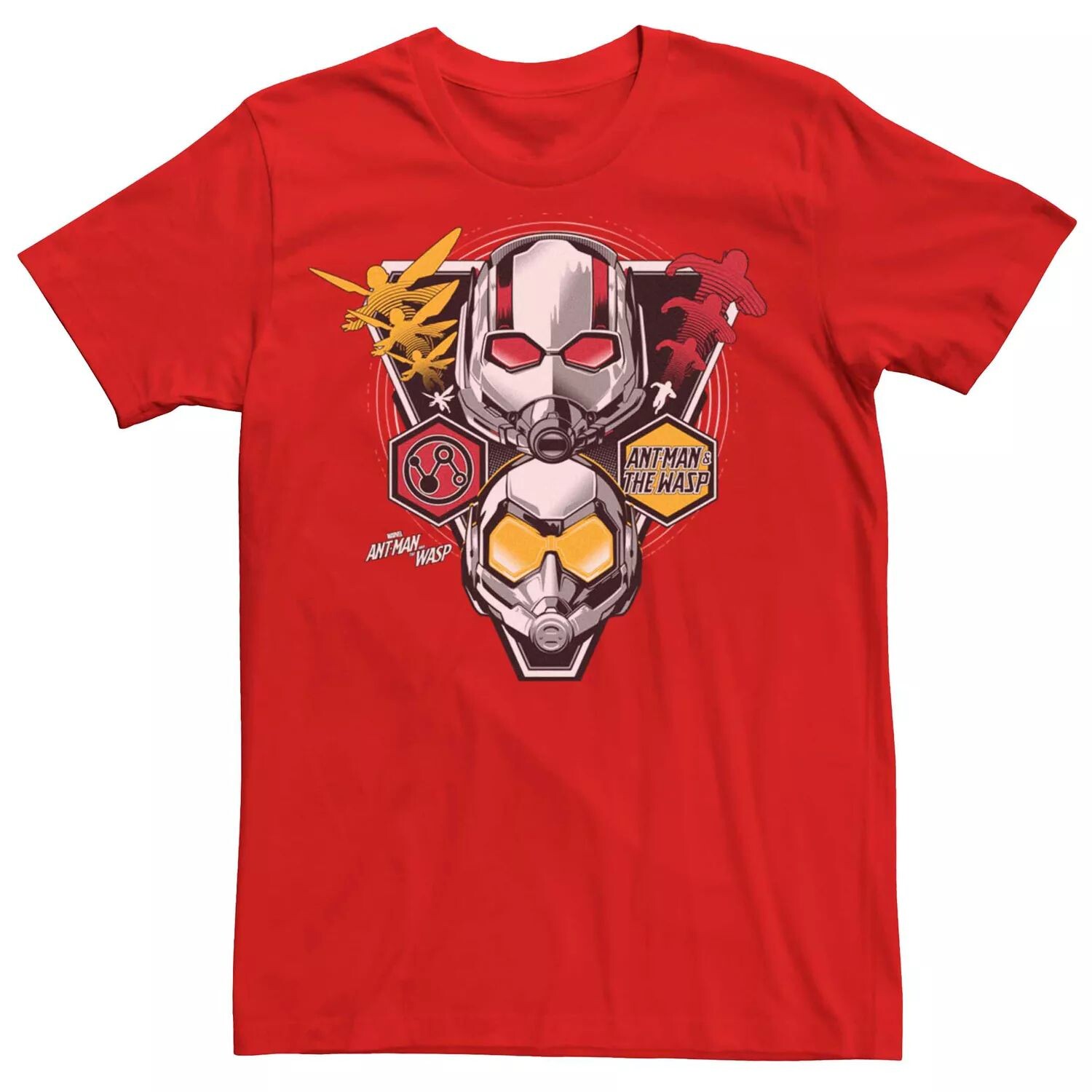 

Мужская футболка Marvel Ant-Man And The Wasp Helmet Stack Licensed Character