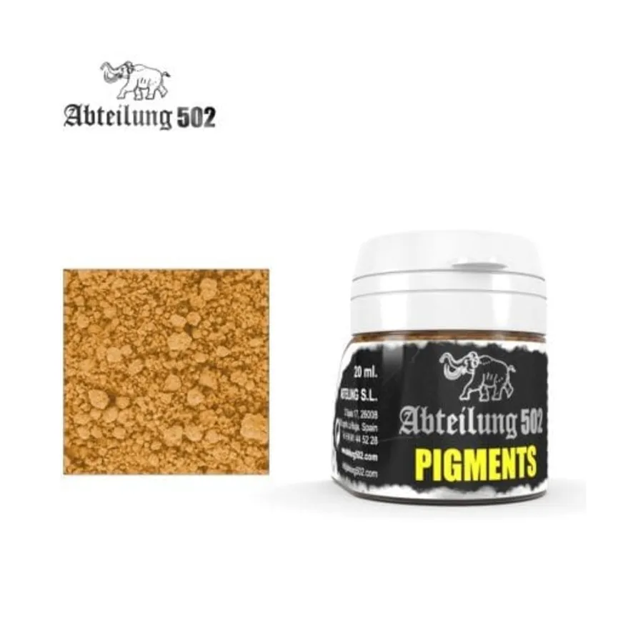 

Свежая ржавчина, Abteilung 502 - Pigments