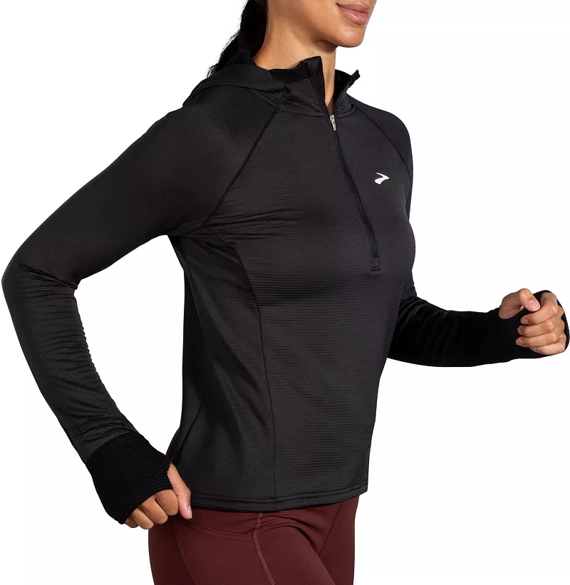 

Женская термотолстовка Brooks Notch 2.0, черный