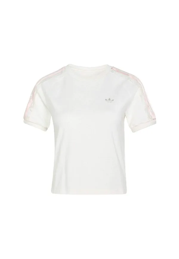 Простая футболка Adidas Originals, Off White — фото 4