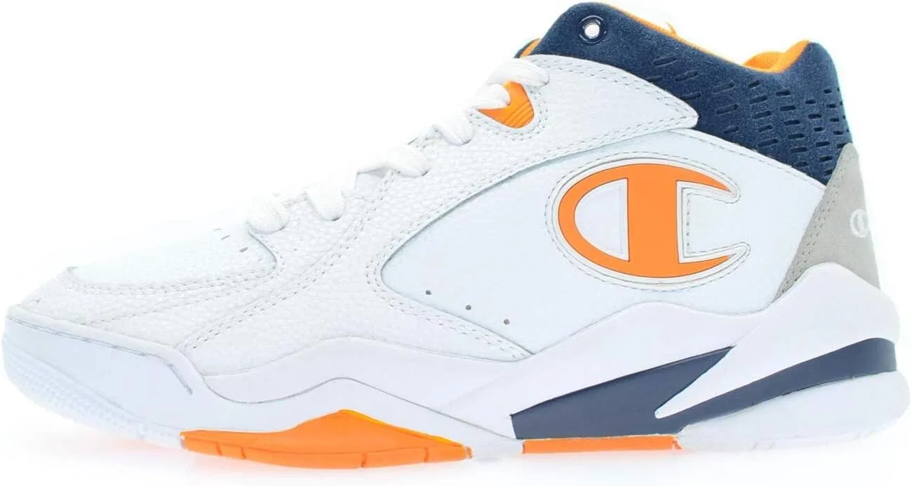 Кроссовки Champion Zone Mid White/RBL/White/Orange