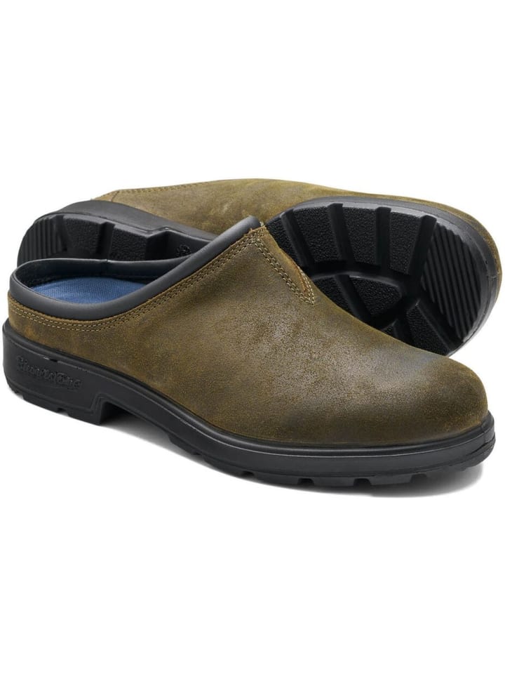 

Ботинки челси 2423 Dark Olive Waxed Suede (Originals Clogs) Blundstone, зеленый