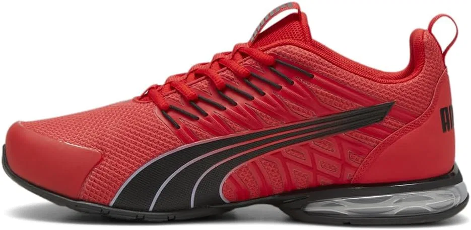 Мужские кроссовки Puma Voltaic Evo Cross Trainers, For All Time Red Puma Black Grey Fog — фото 4