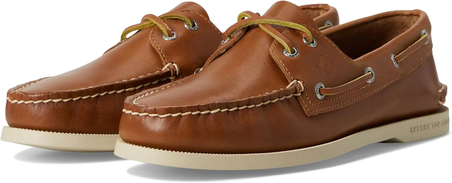 Оригинальные мужские мокасины от Sperry в комплекте с двумя роскошными туфлями, светло-коричневый