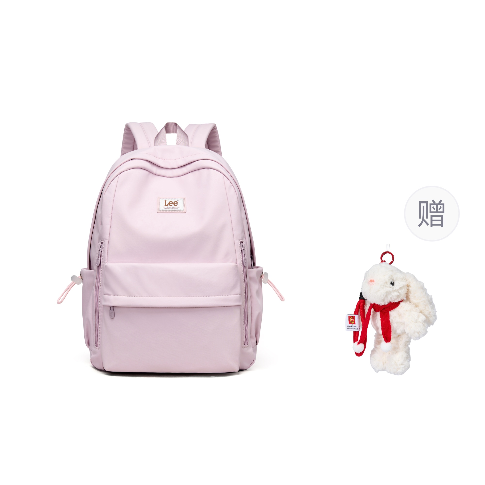 

Lee Тканевый рюкзак Regular Unisex Multicolor, Taro Purple+Lucky Rabbit Charm