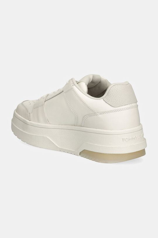 Кожаные кроссовки THE BROOKLYN FLATFORM Tommy Jeans, белый — фото 3