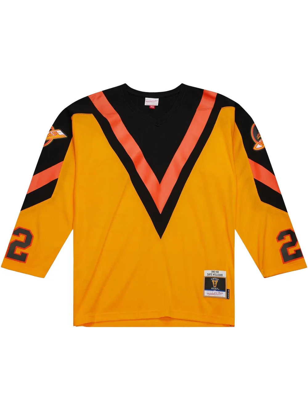 

Топ NHL Canucks 1981 Dave Williams Mitchell & Ness, оранжевый