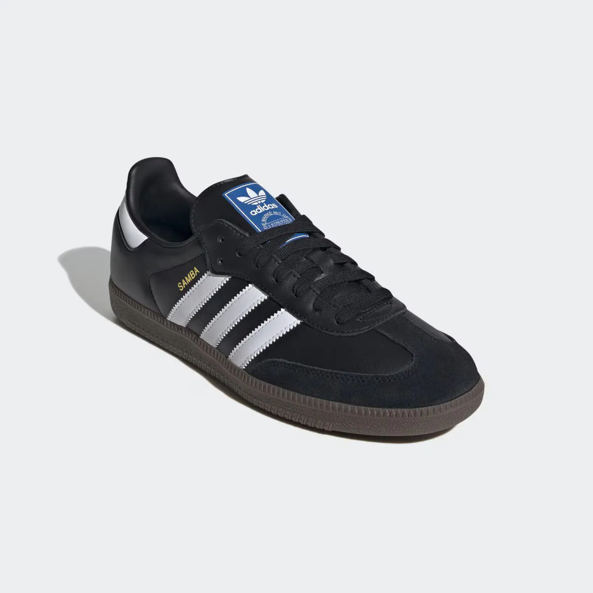 Унисекс повседневные кроссовки Samba OG Adidas Originals, чёрный — фото 2