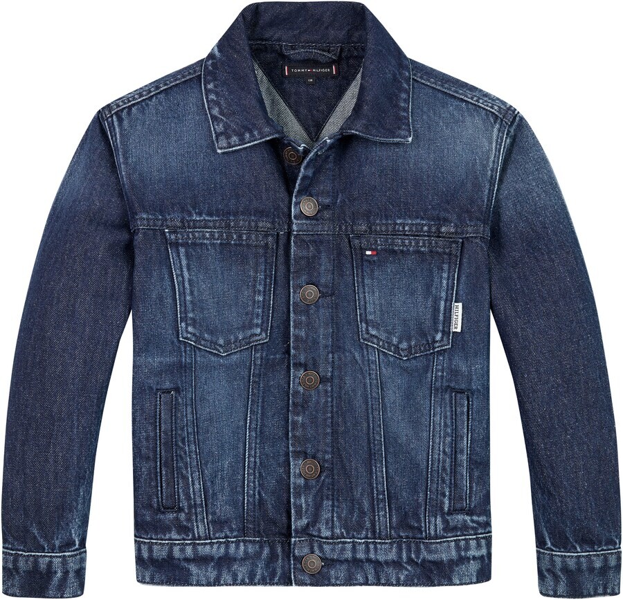 

Всесезонная куртка TOMMY HILFIGER Between-Season Jacket Essential, синий деним