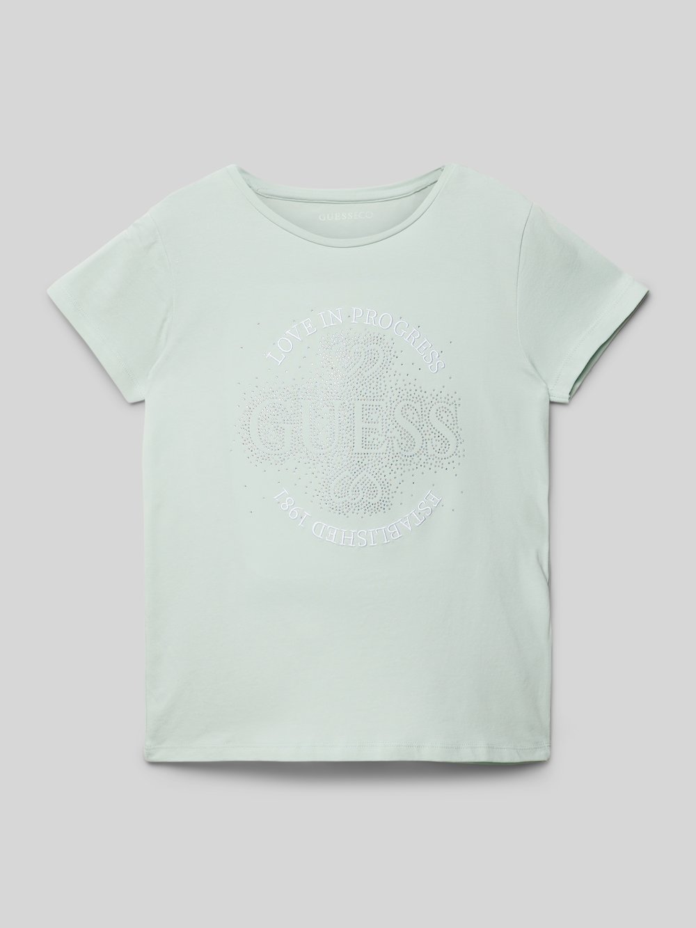 

Футболка с этикеткой Guess, синий